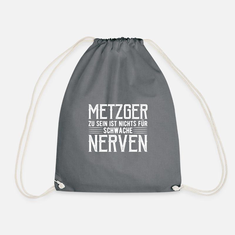 Metzger - Turnbeutel - Grau