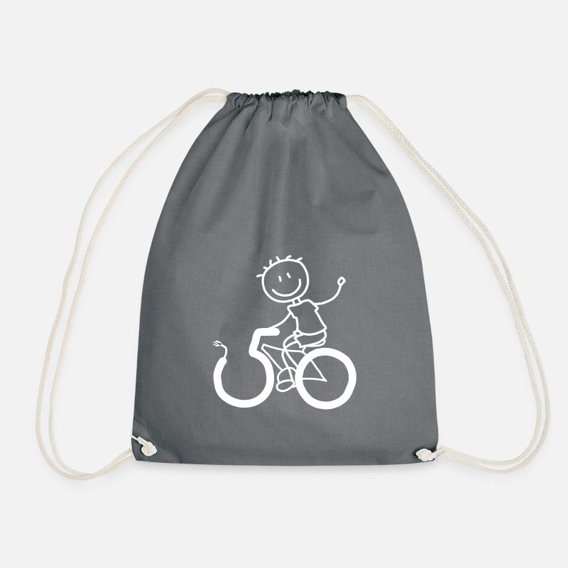 Les e-bikers fêtent les années 50 ! - Sac de sport léger - gris