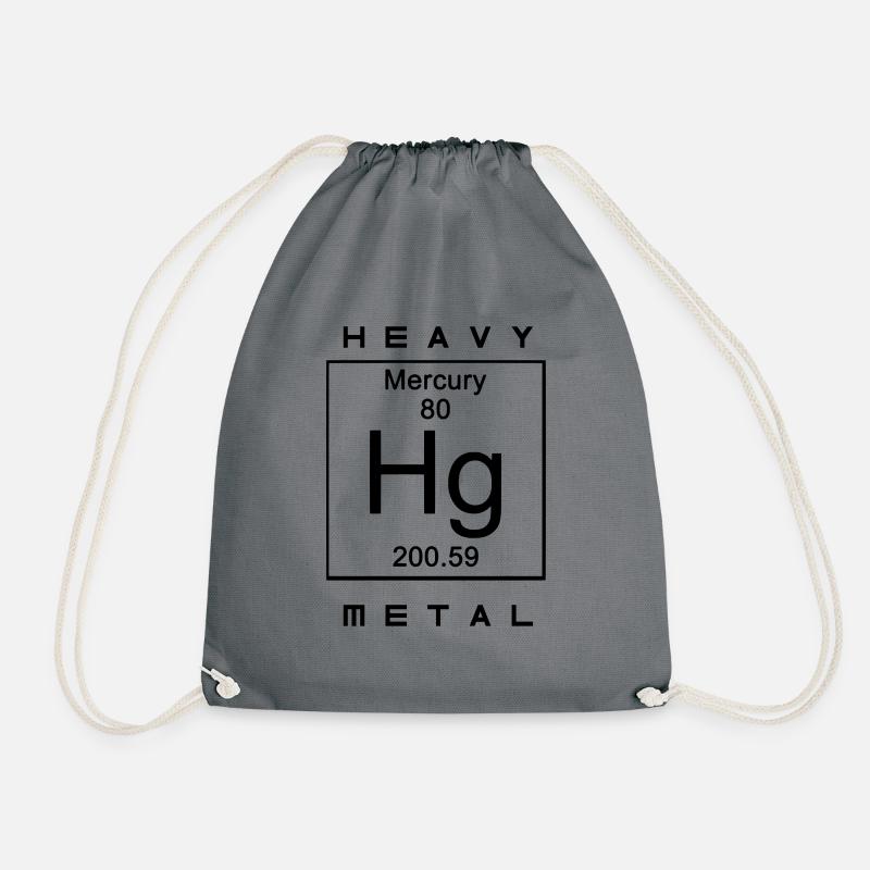 Heavy Metal - Turnbeutel - Grau