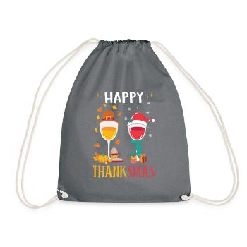 Cadeaux de Noël Noël - Sac de sport léger - gris - Devant