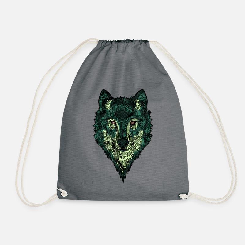 Wolf - Turnbeutel - Grau