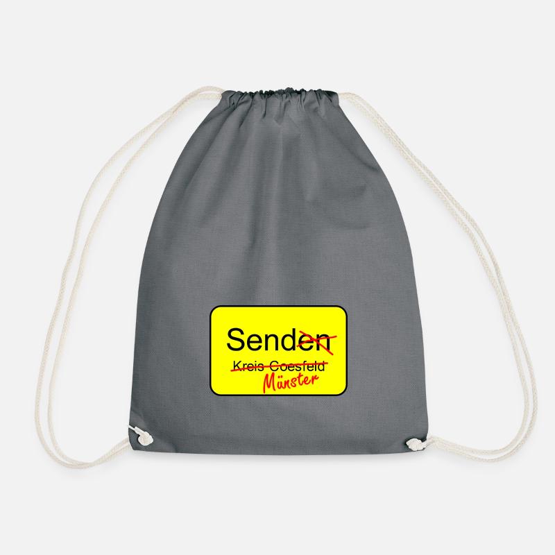 Send Münster - Turnbeutel - Grau