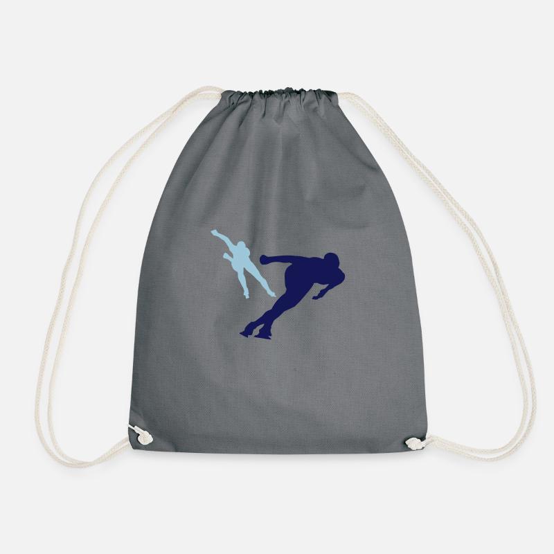 Ice Skater 2C - Turnbeutel - Grau
