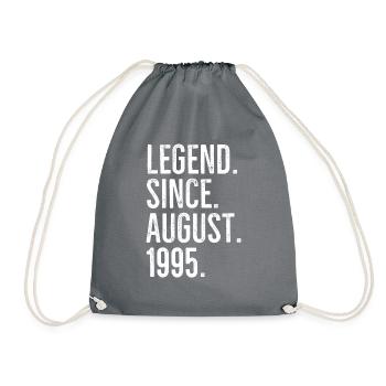 Légende depuis août 1995 - Sac de sport léger - gris - Devant