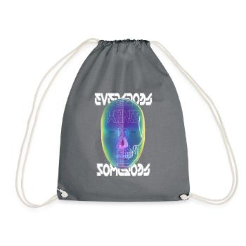 Tout le monde veut être quelqu’un - Sac de sport léger - gris - Devant