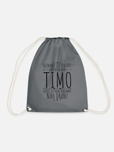 Timo perfekt - Turnbeutel - Grau