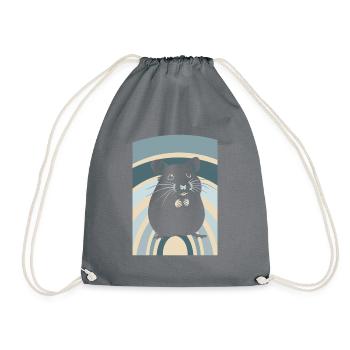 Rongeur de compagnie - Sac de sport léger - gris - Devant