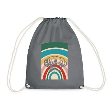 Cook Hobby Cook - Drawstring Bag - grey - Front
