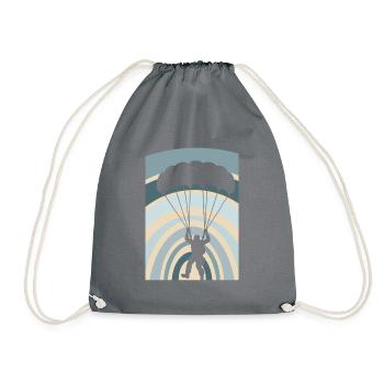 Parapente Parachutisme Parachutisme - Sac de sport léger - gris - Devant