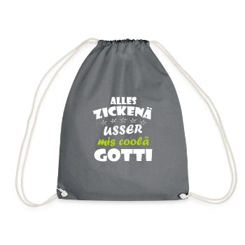 coole gotti - Sac de sport léger - gris - Devant
