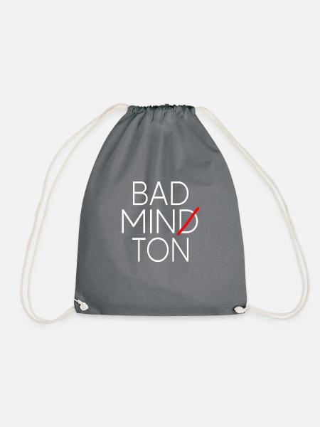 badminton badminton federball - Turnbeutel - Grau