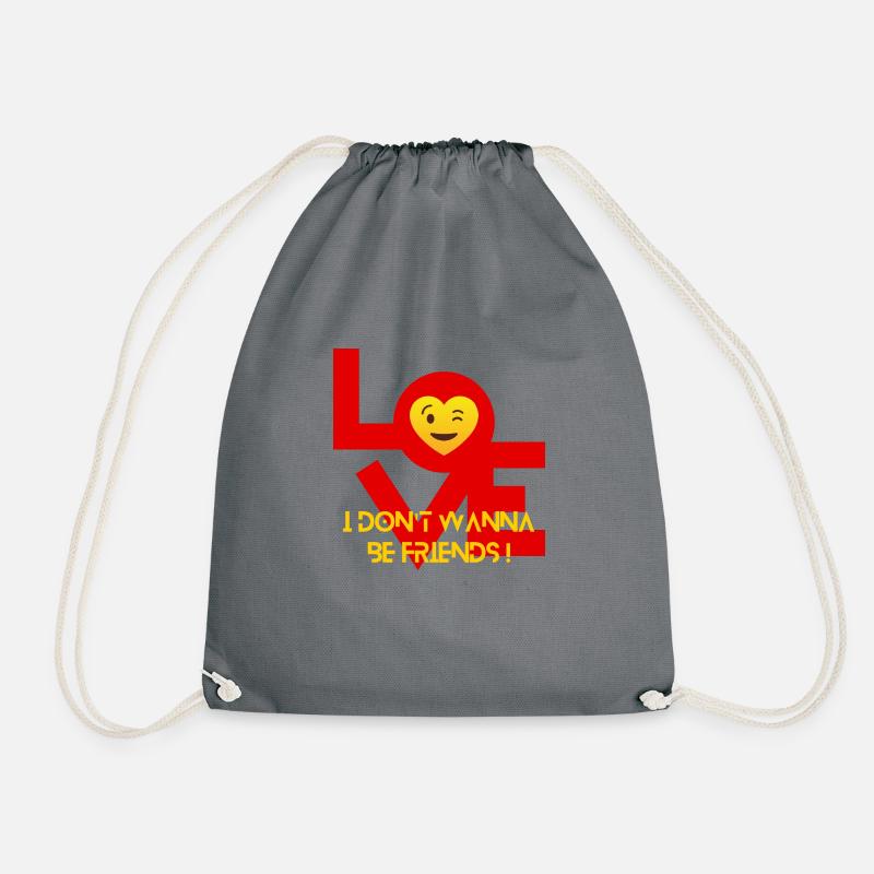 Bien plus que de l'amitié - Sac de sport léger - gris