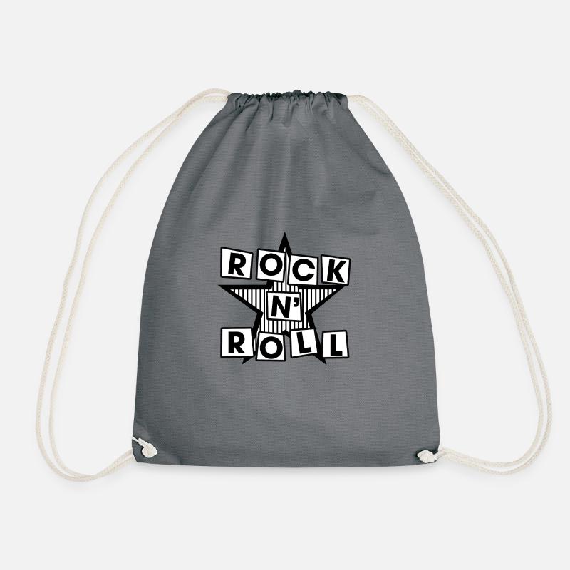 Rock N 'Roll - Sac de sport léger - gris