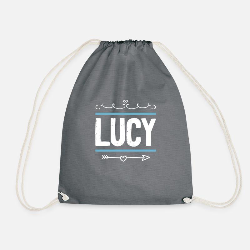 Lucy - Turnbeutel - Grau