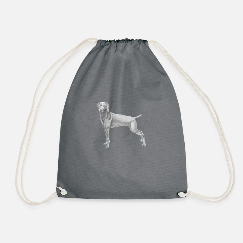 Weimaraner - Sac de sport léger - gris