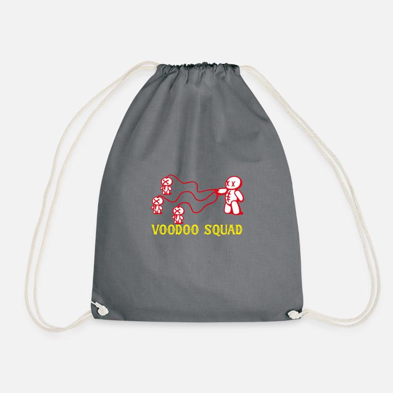 Voodoo Squad - Drawstring Bag - grey