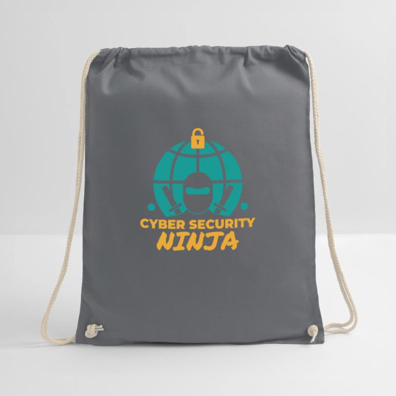 Cyber security ninja Programming Computer Science Drawstring Bag