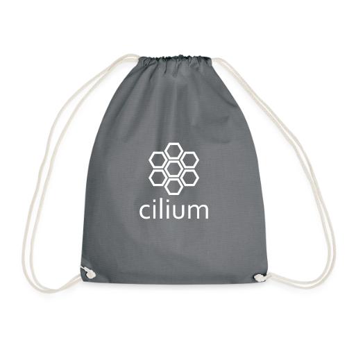 cilium mono - Drawstring Bag