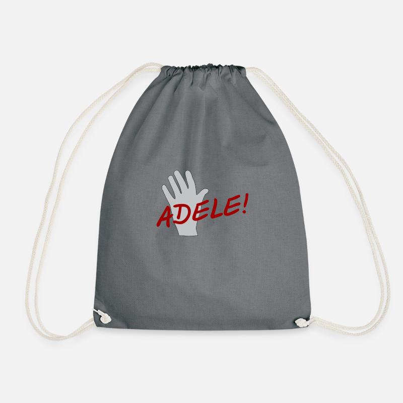 Goodbye-le! - Goodbye in Swabian - Drawstring Bag - grey