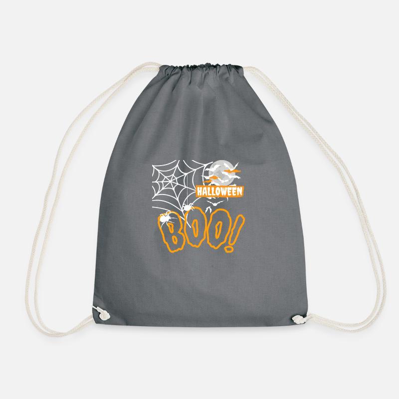 HALLOWEEN - Turnbeutel - Grau