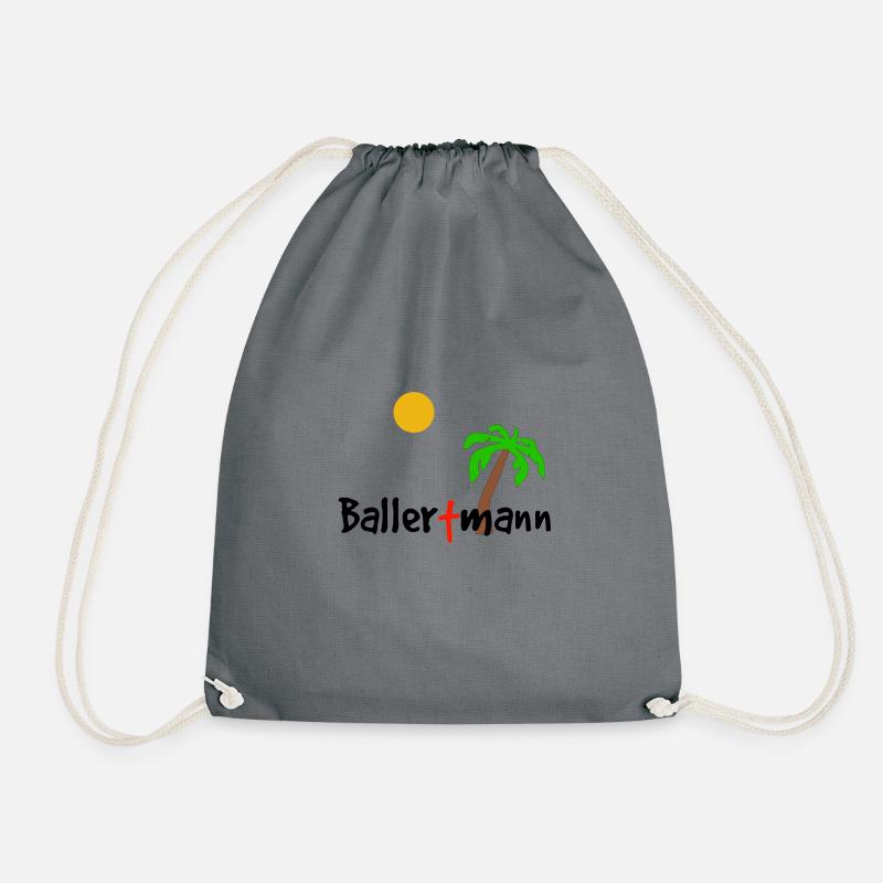 ballertmann - Turnbeutel - Grau