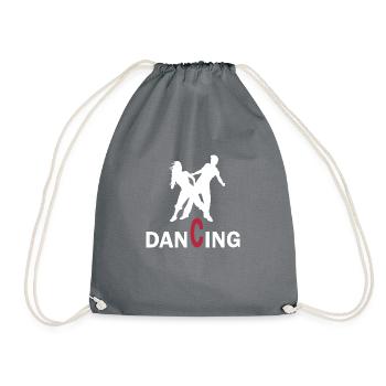 Danse Musique de danse - Sac de sport léger - gris - Devant