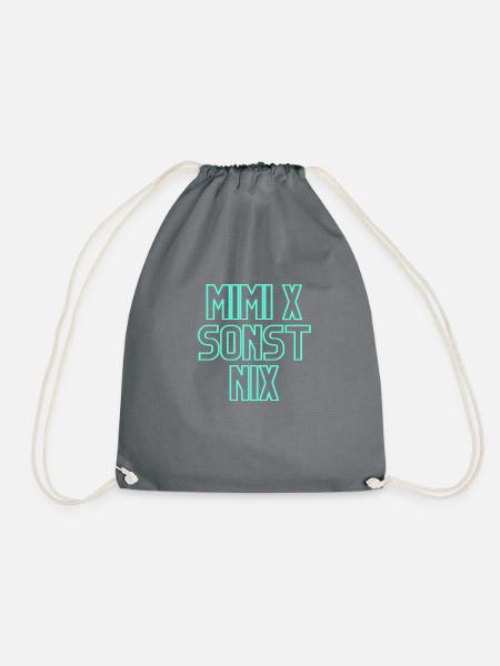 MiMi X Merchandise - Turnbeutel - Grau