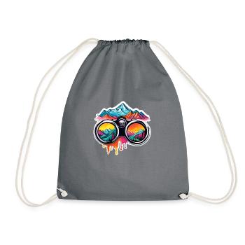 Jumelles / Observation / Observation / Aventure - Sac de sport léger - gris - Devant