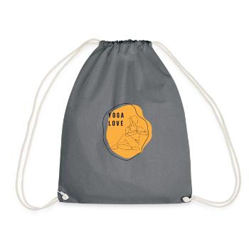 Yoga Amour - Sac de sport léger - gris - Devant