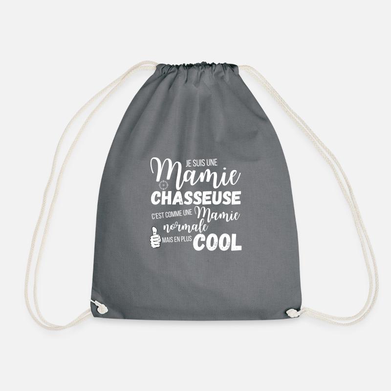 Mamie chasseuse - Sac de sport léger - gris