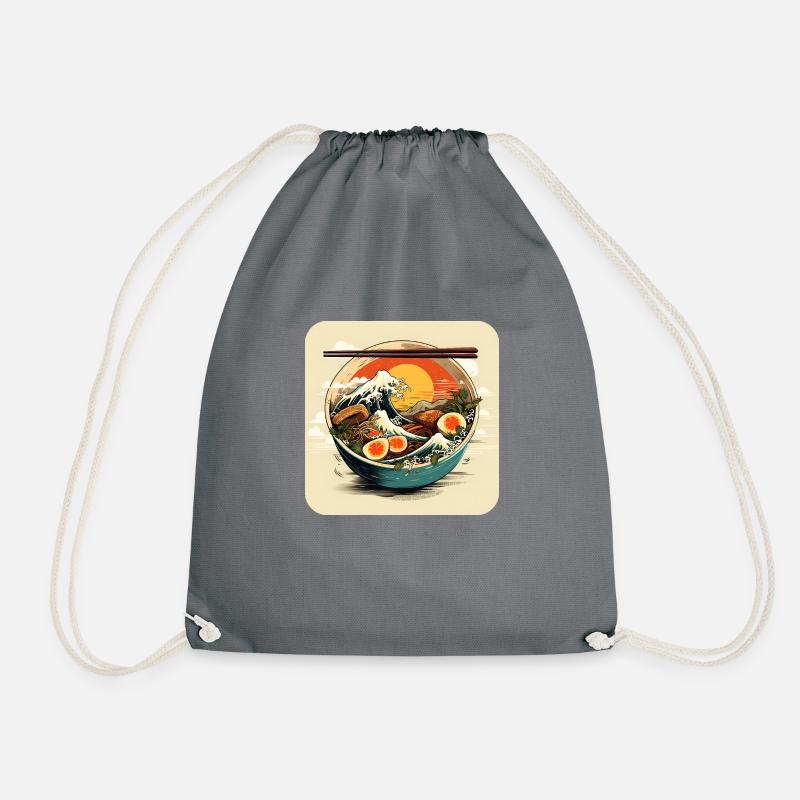 Vague de ramen - Sac de sport léger - gris