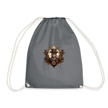 SteamPunk Reymond - Sac de sport léger - gris - Devant