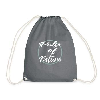 idée de cadeau d’écoute de battement de cœur - Sac de sport léger - gris - Devant