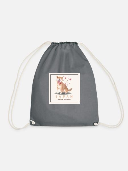 doggy - Turnbeutel - Grau