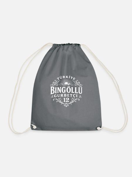 Bingöl - Turnbeutel - Grau