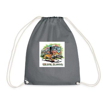 Chemise Camperliebe 50+ – T-shirt de camping parfait - Sac de sport léger - gris - Devant