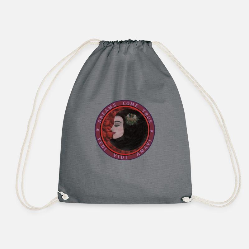 Miss Maria - Drawstring Bag - grey
