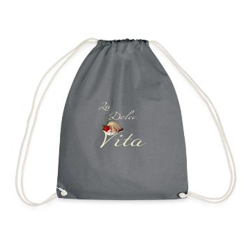 la dolce vita - Sac de sport léger - gris - Devant