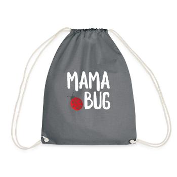 Mama Bug - Turnbeutel - Grau - Vorne