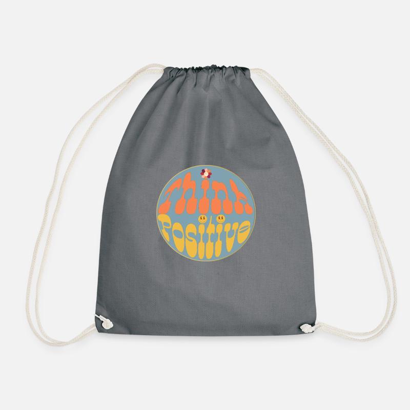 Penser positif - Sac de sport léger - gris