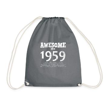 1959 - 65e anniversaire légendaire - Sac de sport léger - gris - Devant