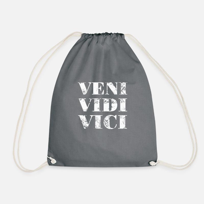 VENI VIDI VICI - Turnbeutel - Grau