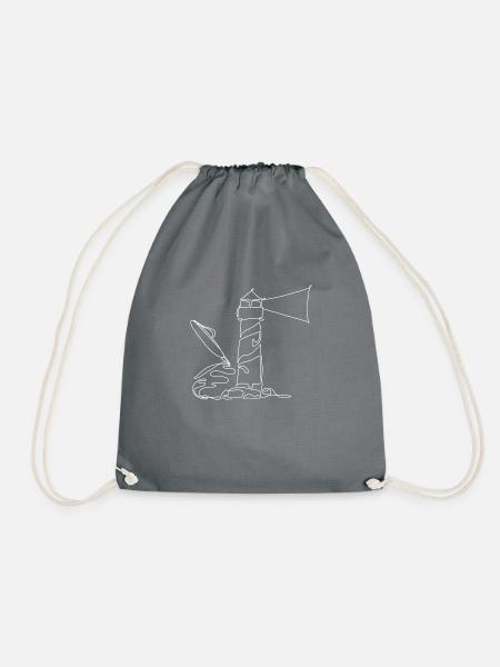 Creative Lighthouse - Turnbeutel - Grau