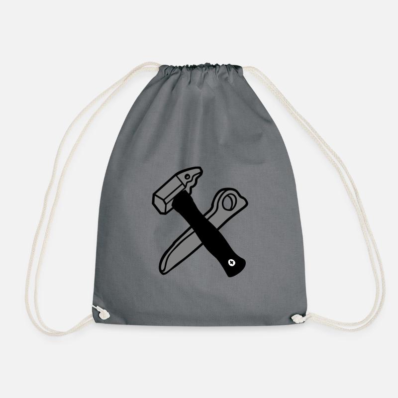 ALPINE CLIMBER - Drawstring Bag - grey