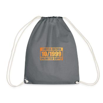25th Anniversary Limited Edition - ꝏ Supply 10/1999 - Drawstring Bag - grey - Front