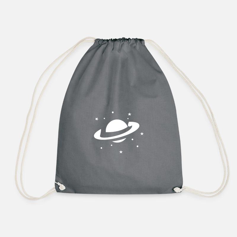 Saturn - Turnbeutel - Grau