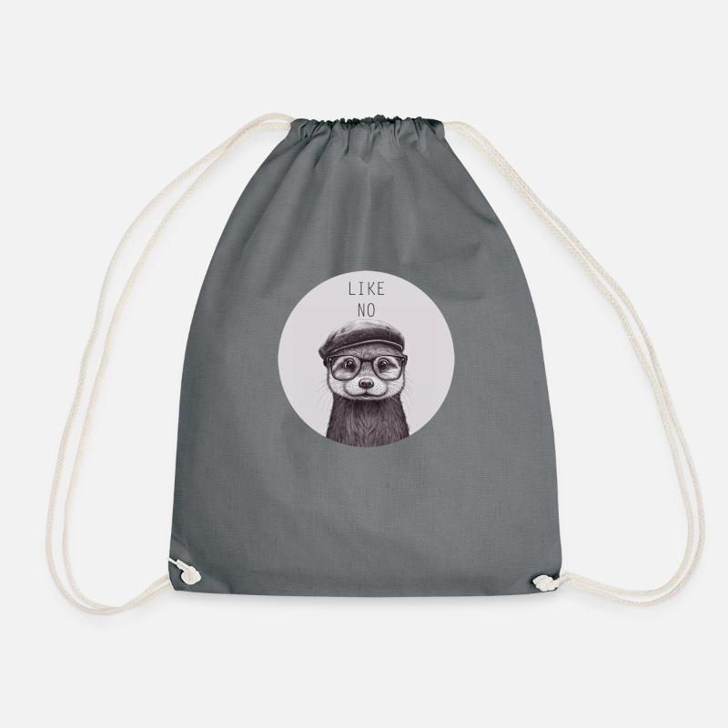 Like no Otter - Drawstring Bag - grey