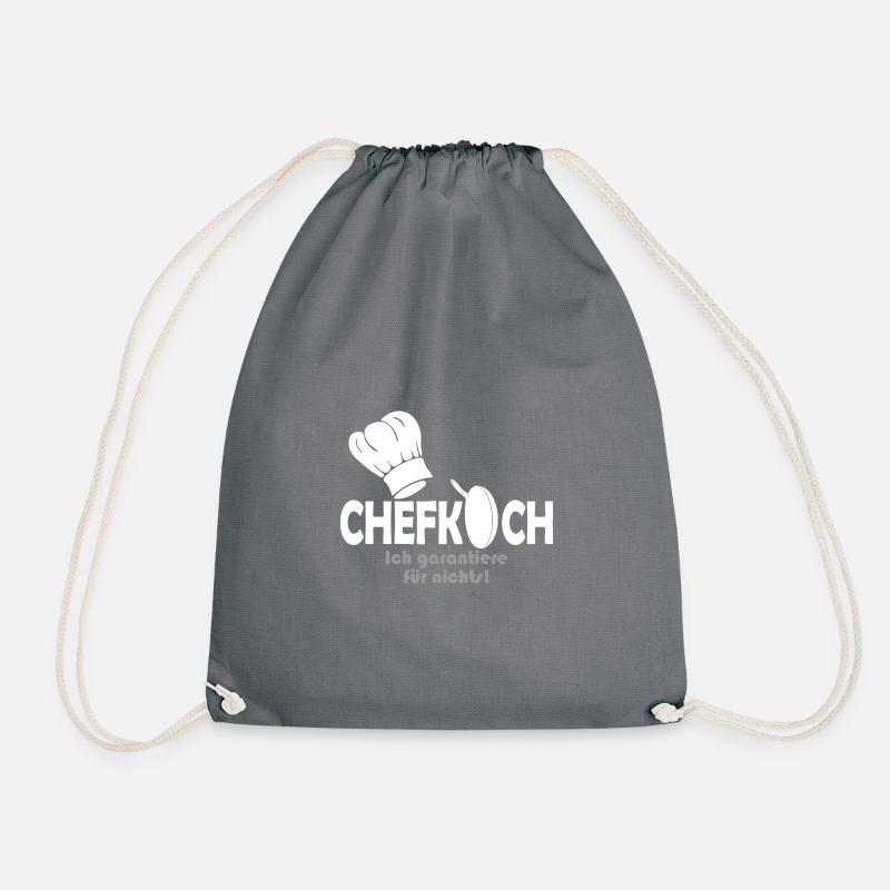 Chefkoch - Turnbeutel - Grau