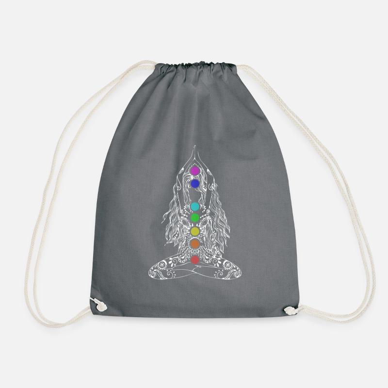 Chakra - Turnbeutel - Grau