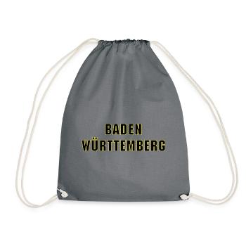 Baden-Württemberg - Turnbeutel - Grau - Vorne